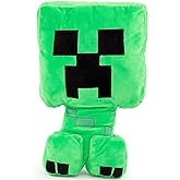 Jay Franco Minecraft Plush Stuffed Creeper Pillow Buddy - Super Soft Polyester Microfiber, Measures 16 inches x 8 inches
