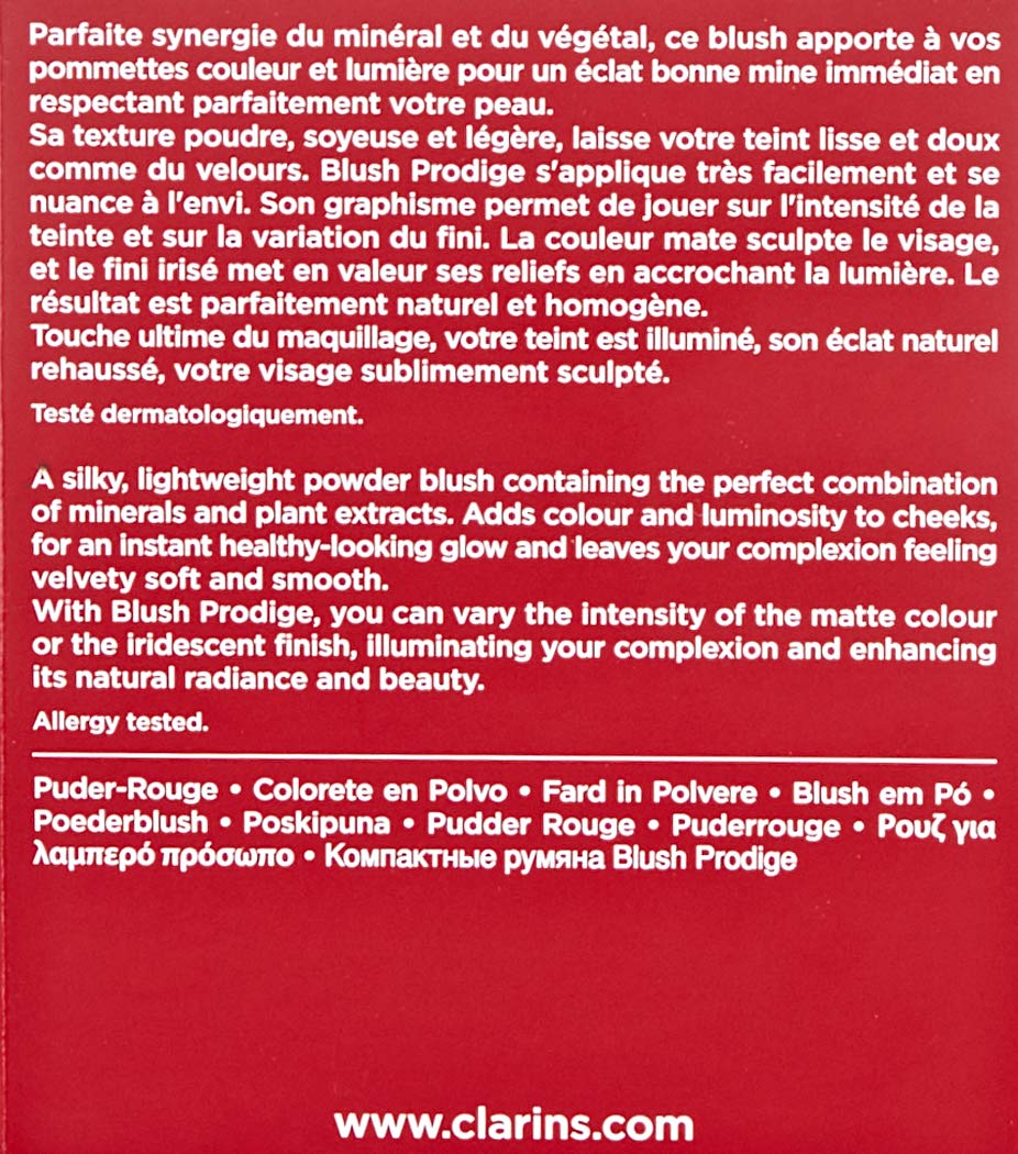 Clarins Blush Prodige Illuminating Cheek Colour 02 Soft Peach Buy