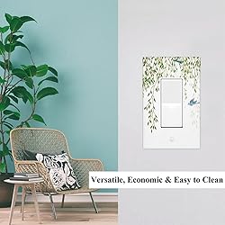 Pznen Hanging Eucalyptus Leaves Single Rocker