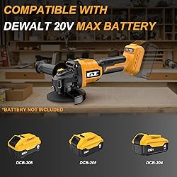 Cordless Angle Grinder Compatible with DEWALT 20V