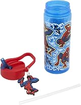 Polar Gear Marvel Spiderman 500ml Kids Water Bottle with Straw view 6