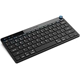 JLab, Go, Wireless Keyboard, Bluetooth, USB Dongle, Multi-Device, Ultra-Compact, Black