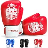 Kids Boxing Gloves for Sparring,Punching Bag,MMA Training,Ages 3-15 | Youth Boxing gloves For Training, Kids Sparring Boxing Gloves for Punching Bag, Kickboxing, Muay Thai, MMA