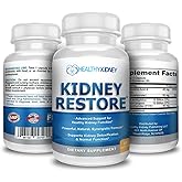 3 Pack Natural Kidney Cleanse to Support Kidney Function and Detox, Advanced Formula Can Help Boost Kidney Health, Daily Health Supplement Pills, 60 Capsules