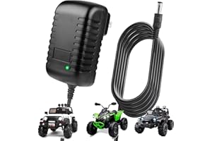 SEEHOM 24V Charger for Kids Ride On Toys Car, 24 Volt Battery Charger Replacement for SUV Car Ride, Best Choice, Kid Trax, Dynacraft Powered Wheel Charging