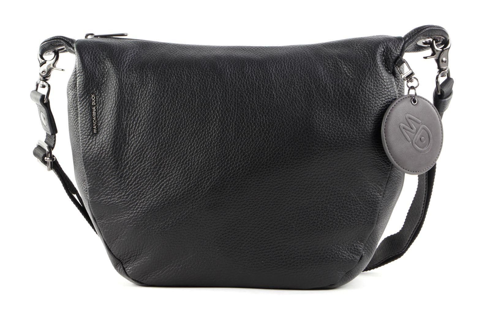 Mandarina Duck Women's Mellow Leather P2FZT59 Crossbody Bag, Nero12, 30x28x11 (L x H x W)