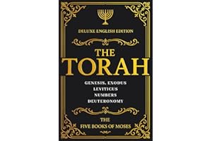 The Torah in English (Large Print): Hebrew Bible Pentateuch Deluxe Edition – The Five Books of Moses (Genesis, Exodus, Leviti