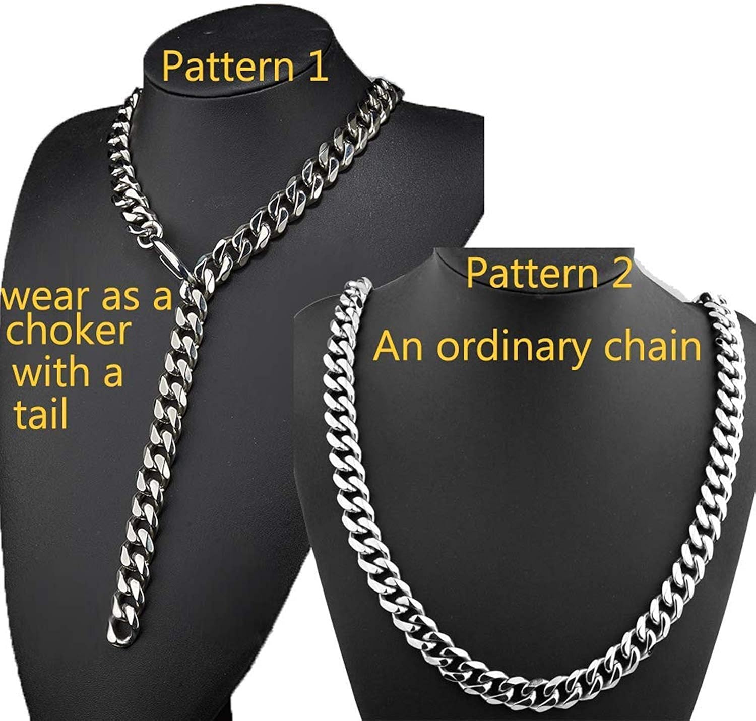 X Chain Choker Necklace 