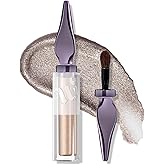 URBAN DECAY 24/7 Glaze-On Liquid Eyeshadow, Crease-resistant, Glitter Eye Makeup with Built-in Brush, Smooth Application, Travel Makeup - 0.1 fl oz