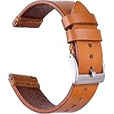 Ritche Vintage Leather Watch Bands Oil Wax Leather Watch Strap Replacement Watch Bands for Men 18mm 20mm 22mm