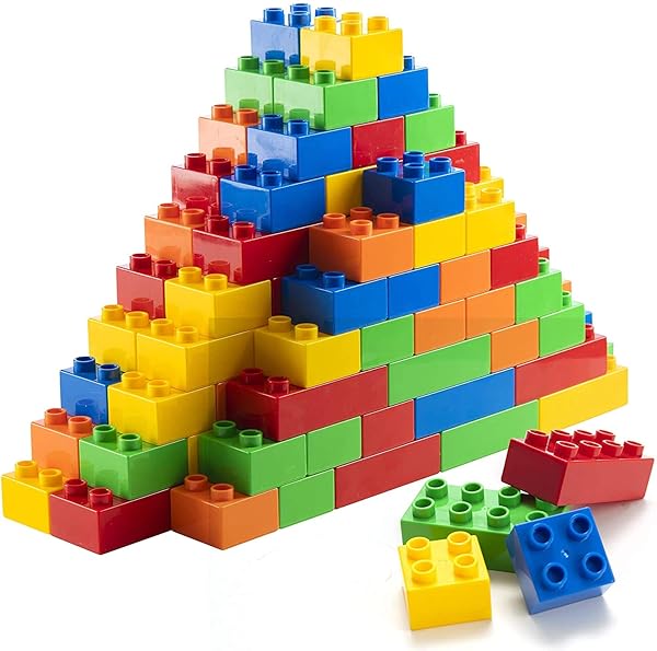 PREXTEX 150-PIECE BUILDING BLOCKS SET FOR KIDS –...