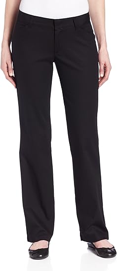 dickies women's slim fit bootcut stretch twill pant