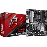 ASRock B550 Phantom Gaming 4 Supports AMD AM4 Socket Ryzen™ 3000, 3000 G-Series, 4000 G-Series, 5000 and 5000 G-Series Deskto