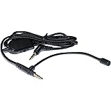 Headphone Audio Cable with Mic Boom, Inline Mute & Volume Control Converts Premium Headphones into a Gaming Headset, Great fo
