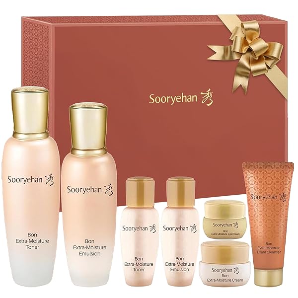 SOORYEHAN BON EXTRA MOISTURE KOREAN SKIN CARE GIFT...