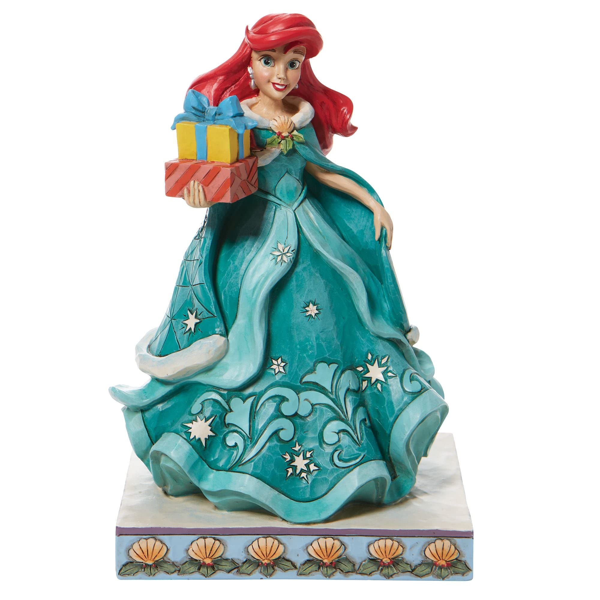 ENESCO Disney Traditions Christmas Ariel Figurine, 18.5cm — image 1