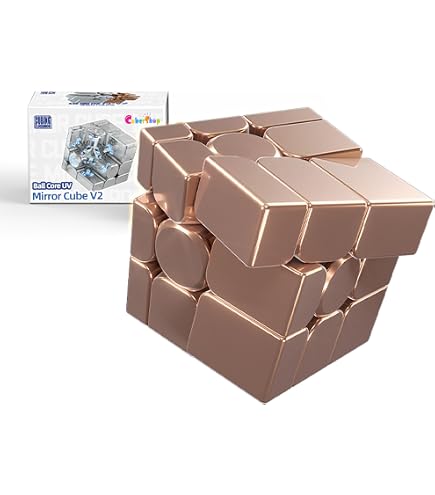 Cube Miroir Moyu V2 M UV – 3×3×3 – Vert – Aimants 48 – MFJS – Revêtement UV – Sans Autocollant