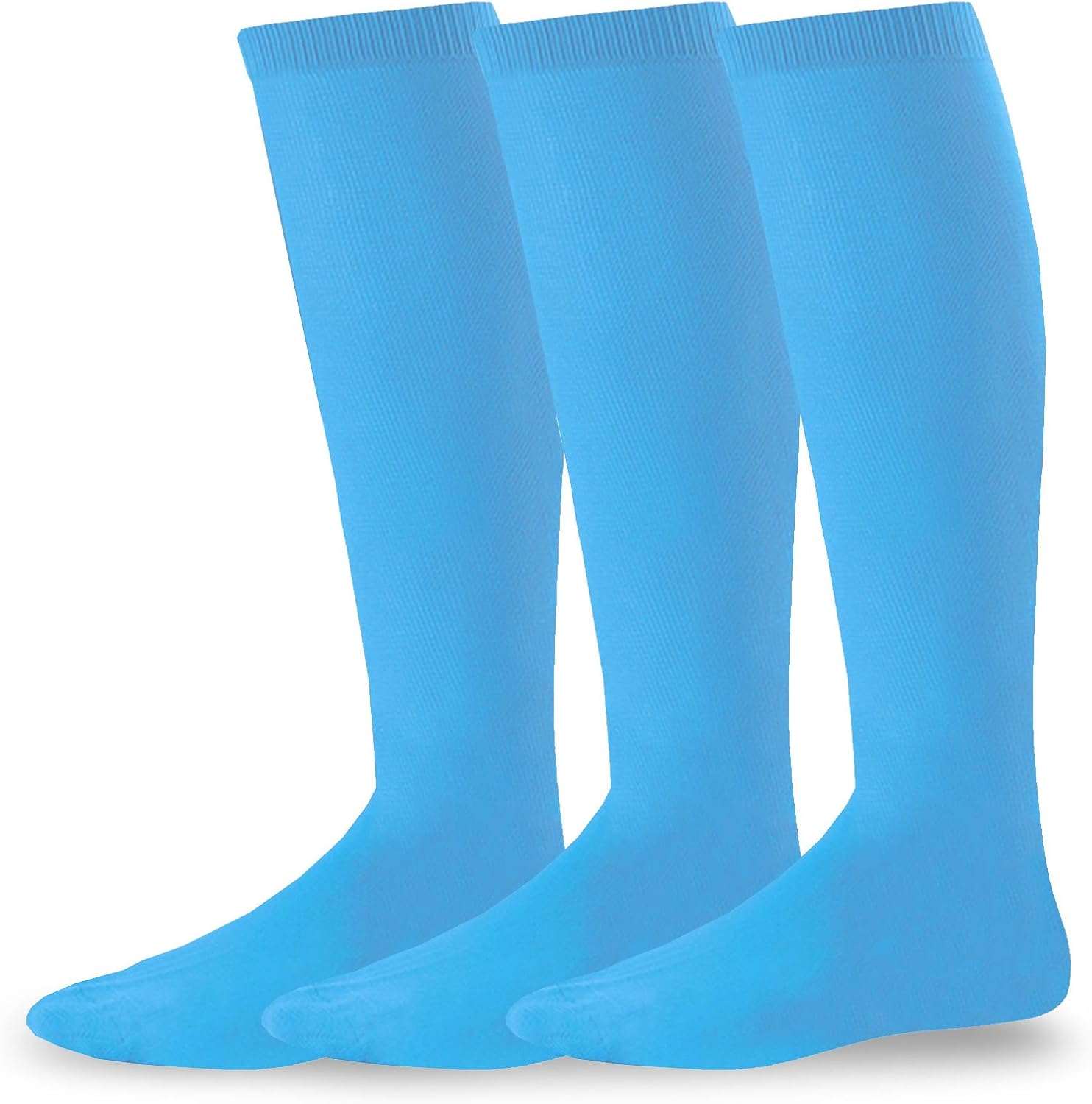 Athletic Sports Socks for Unisex - Soccer Socks, Team Sports Socks with Cushion Socks Multi-Pack: Clothing