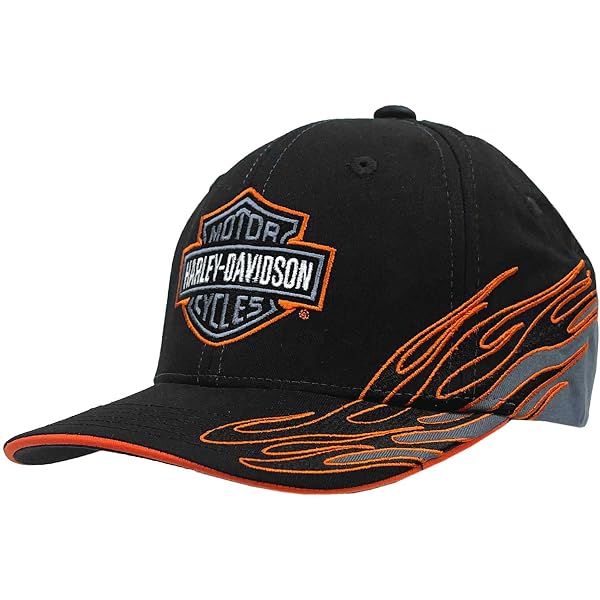 Harley-Davidson Men's #1 Bar & Shield Colorblocked Baseball Cap