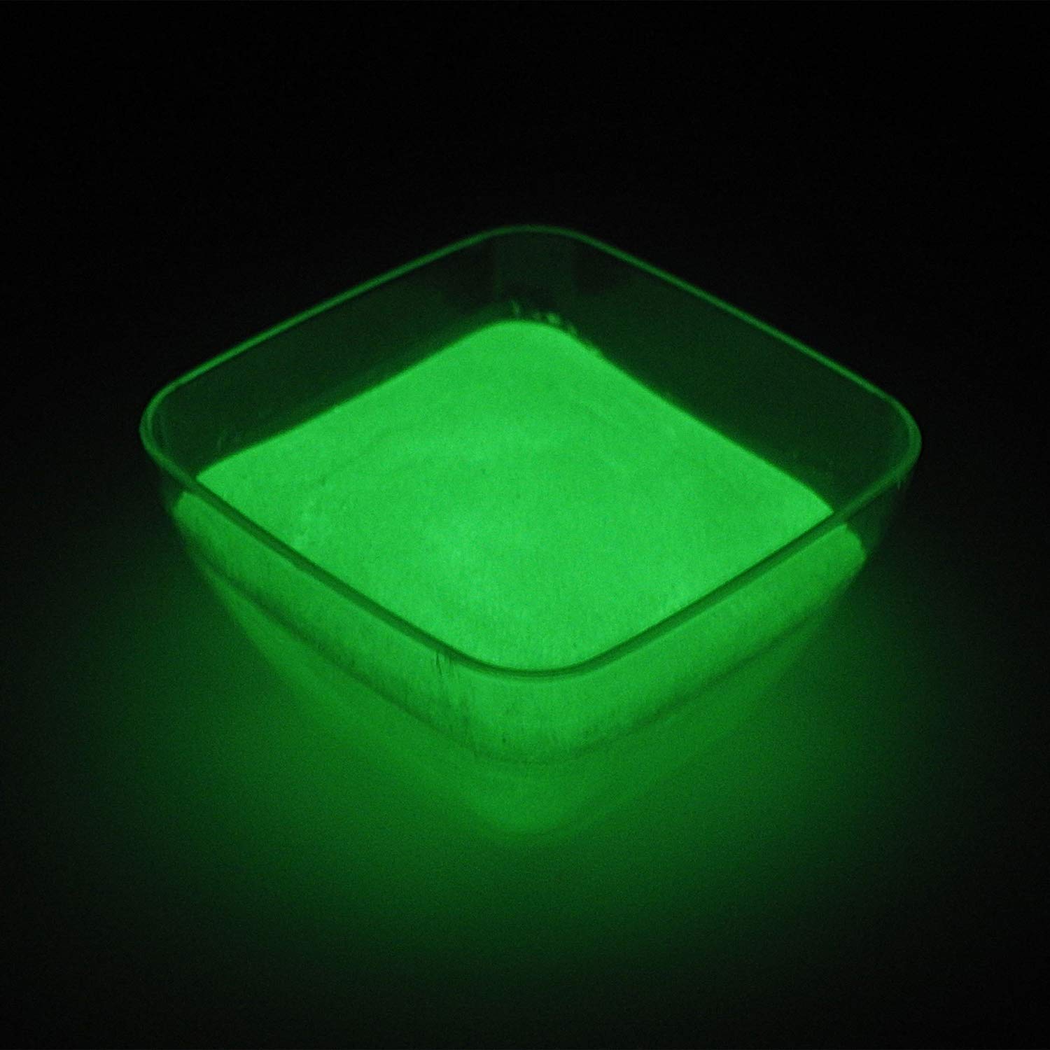 Hemway Phosphorescent/Luminous Neon Glow in The Dark Pigment Powder Dust in Yellow Colour with RESEALABLE Strong Packet (Various Quantities Available) (100g / 3.5oz)