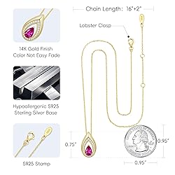 Kstyle Birthday Gift 14K Gold Necklaces for Women