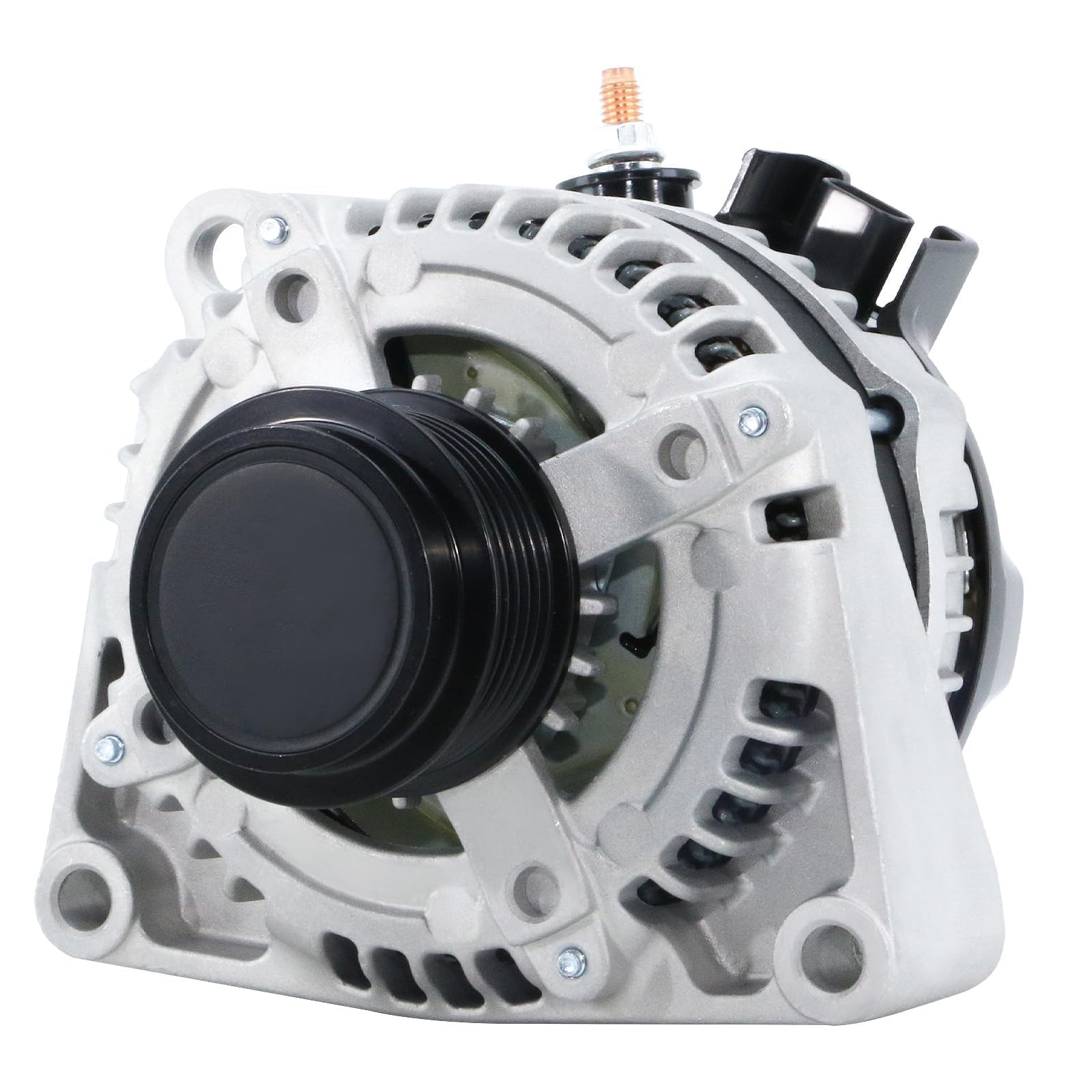 Photo 1 of 84143543 New Alternator Compatible With 2014-2019 Chevrolet Silverado 1500 2500 3500 HD 4.3L 5.3L 6.0L, GMC Sierra 4.3L 5.3L 6.0L 6.6L, Yukon Tahoe 2015-2019 22747894 22747896 23487089 84143542 14007N