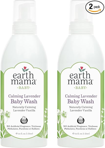 earth mama calming lavender baby wash