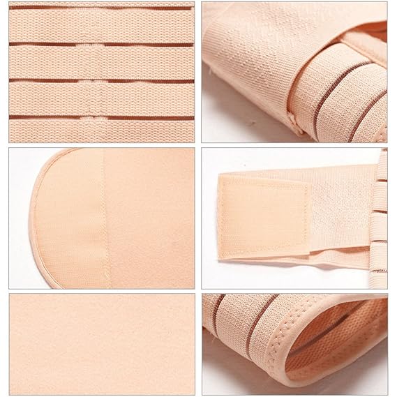 Contever® Damen Elastische Abdominal Schlankheitsgürtel Postnatal Bauch-Weg-Gürtel Belt Girdle Binder Bauchgürtel Bauchband nach Geburt Kaiserschnitt Schwangerschaft- Style1 Größe L