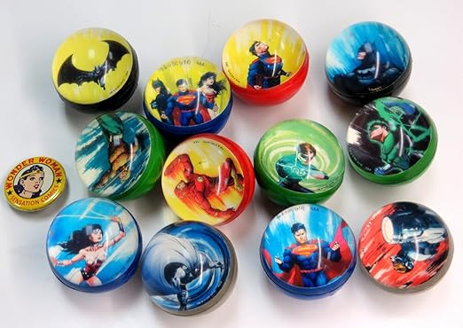 superhero bouncy balls