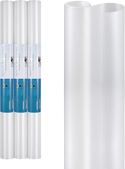 Amazon Com Yachee 3 Rolls Eva Cabinet Liners Non Slip Non