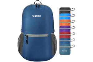 Gonex Ultra Lightweight Packable Backpack 20L Daypack Handy Foldable Camping Outdoor Travel Cycling Backpacking