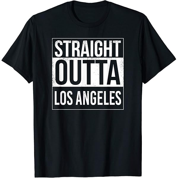 Amazon.com: Classic Vintage Retro Los Angeles - Burgundy