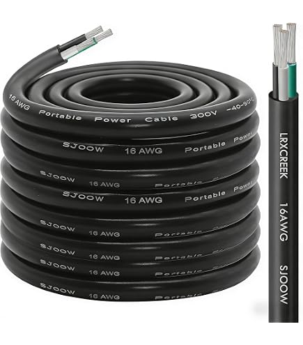 Carol 01358.82.01 | 1YPW4 | Cavo portatile Sjoow 14/2 Awg 100 piedi 18a | Italia