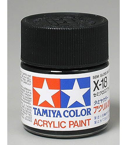 ☆TAMI☆ Amazon.com: TAMIYA 81718 Acrylic Mini XF18 Medium Blue 1/3