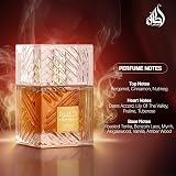 Lattafa Khamrah for Men Eau de Parfum Spray 3.4 oz Aromatic Spicy Fragrance view 4