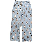 E&S IMPORTS Pit Bull Unisex Lightweight Cotton Blend Pajama Bottoms – Super Soft and Comfortable – Perfect for Pit Bull Gifts