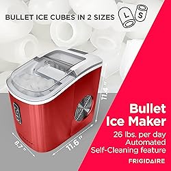 Frigidaire Ice Maker Machine - SELF CLEANING