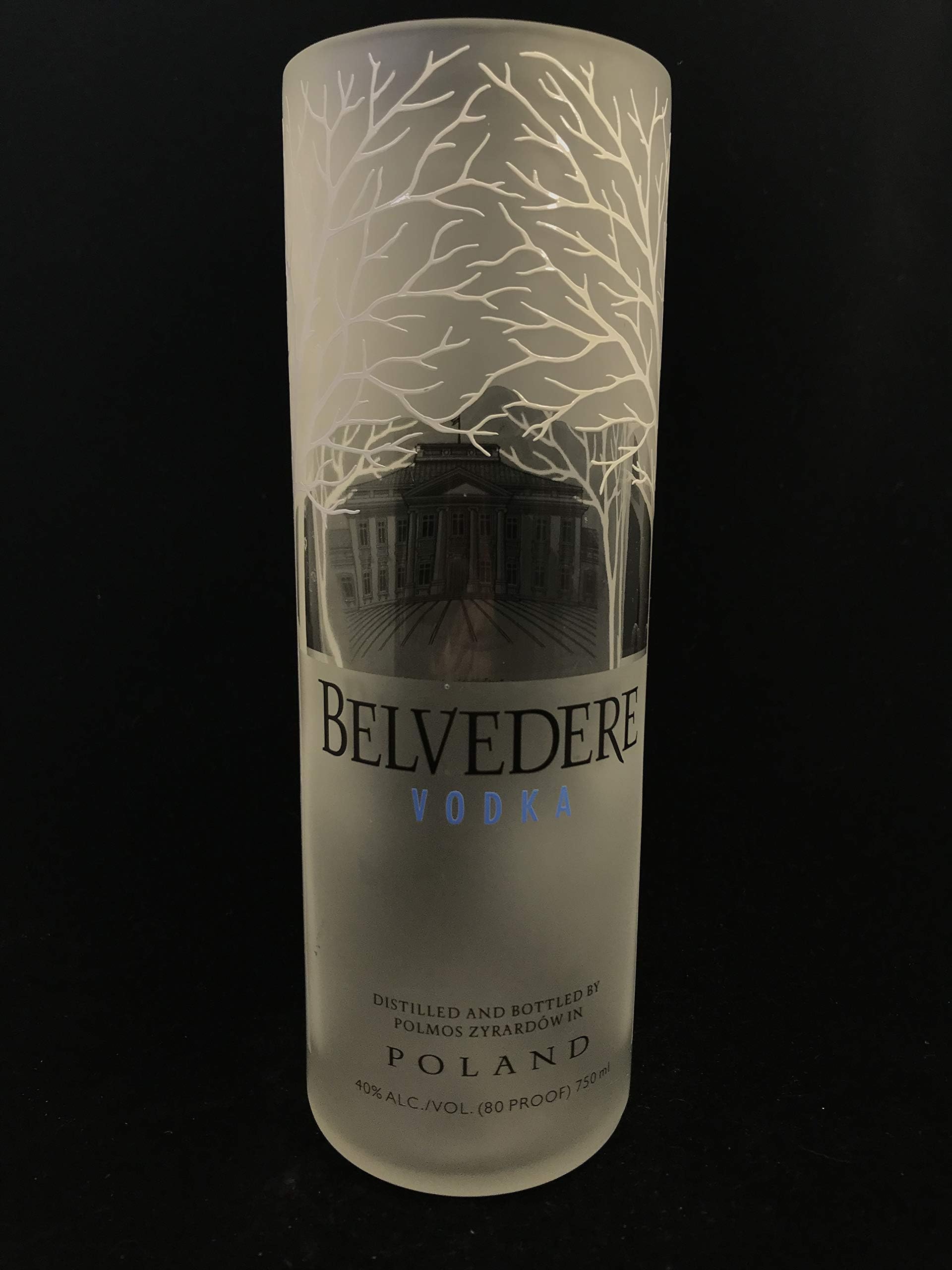 Bouquet Holder Repurposed Belvedere Bottle