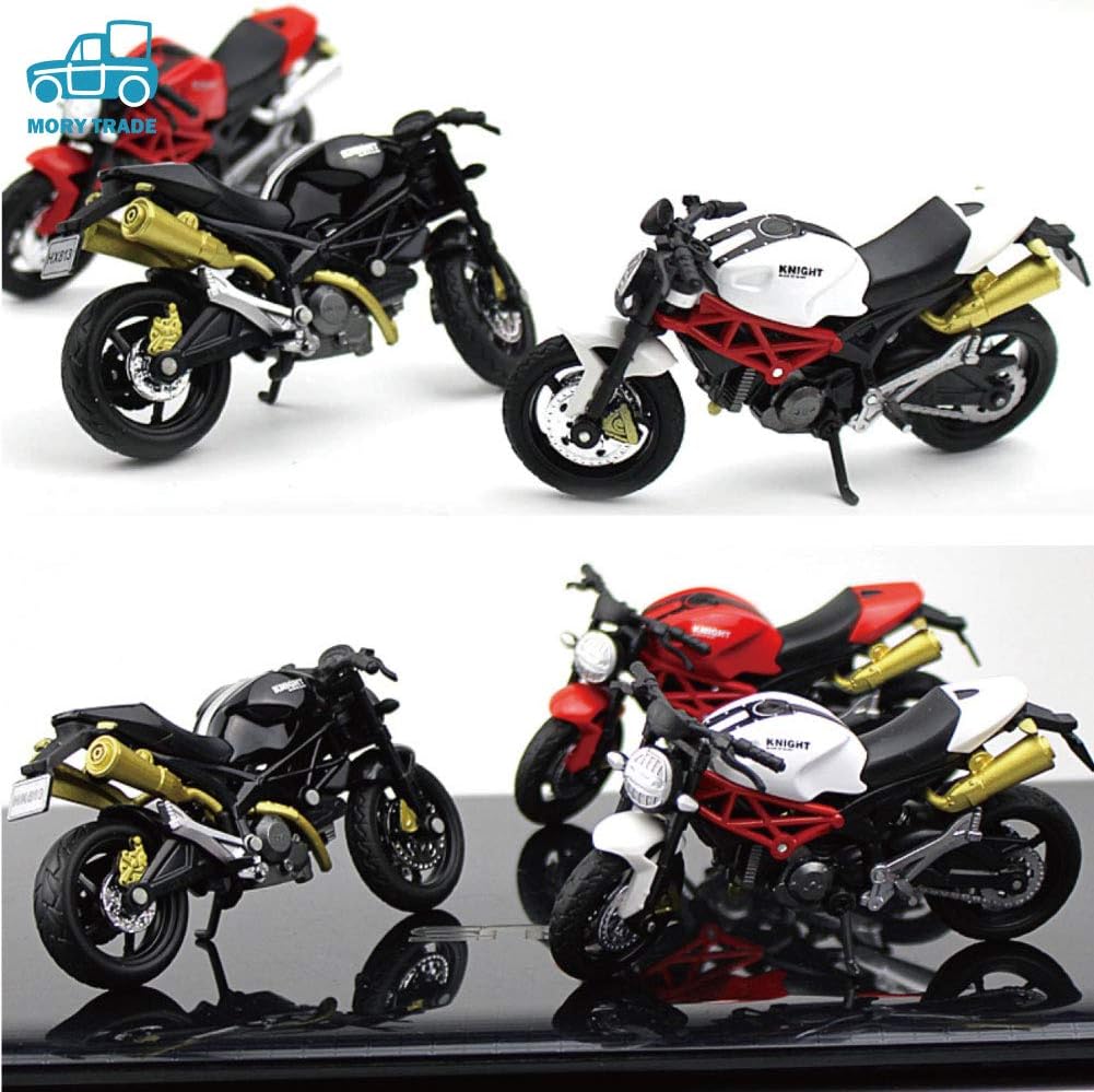 Amazon Morytrade バイク オートバイ おもちゃ ネイキッド パイプフレーム バイク 模型 ダイキャスト 1 18 白 プラモデル 通販