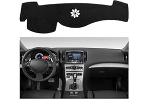SPEEDWOW Dashboard Dash Board Cover Mat Carpet Compatible with 2007-2013 Infiniti G37