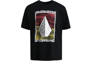 Volcom Boys' T-Shirt - Kids Basic Cotton Short Sleeve Shit - Classic Crewneck Graphic Tee for Boys (8-16)