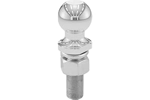 CURT Manufacturing 40072 1-7/8 In. Diameter Chrome Trailer Ball, Packaged