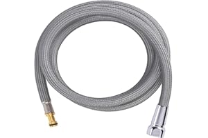 Ultroian 150259 Pull Down Hose Kit For Moen Faucet Replacement Part 150259 Hose, Pull Down Kitchen Faucet Replacement Part 187108, Gray