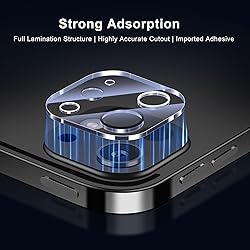 QHOHQ 3 Pack Camera Lens Protector for iPad Pro 13