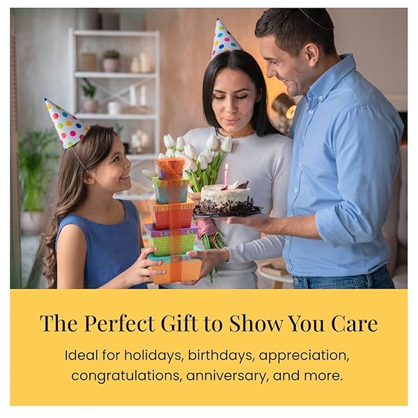 BROADWAY BASKETEERS BIRTHDAY GIFT BASKET TOWER – SNACK BOXES WITH GOURMET COOKIES, CHOCOLATES & POPCORN – HAPPY BIRTHDAY GIFTS FOR WOMEN, MOM, SISTER, FRIENDS & COWORKERS