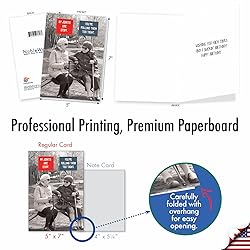 NobleWorks Funny Birthday Greeting Card with 5 x 7