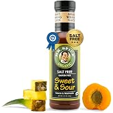 Mr. Spice Sweet &amp; Sour Sauce, Organic Salt Free, 13.5 oz | dipping sauce &amp; marinade for wok, no salt added, low sodium, gluten free, 13.5 oz
