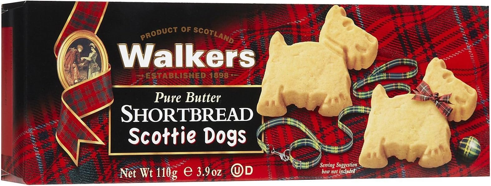 Walkers Scottie Dog Carton 110g