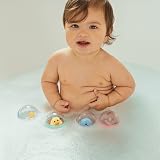 Munchkin Float and Play Bubbles Toy Multicolor Pack of 4 Bath Toys view 3