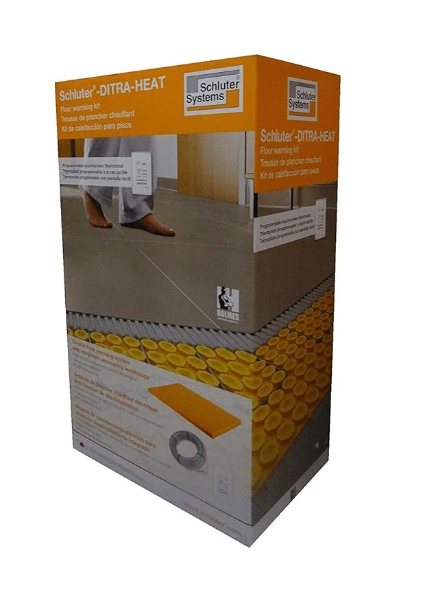 Schluter Ditra Heat Dhekrt12056 37 5 Sf120v Kit Includes